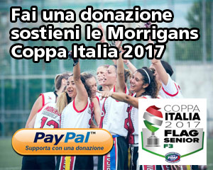 Fai una donazione sostieni le Morrigans